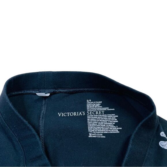 10/$25🦋 Victoria's Secret Black Cropped Yoga Pants - Size Small - Picture 7 of 12